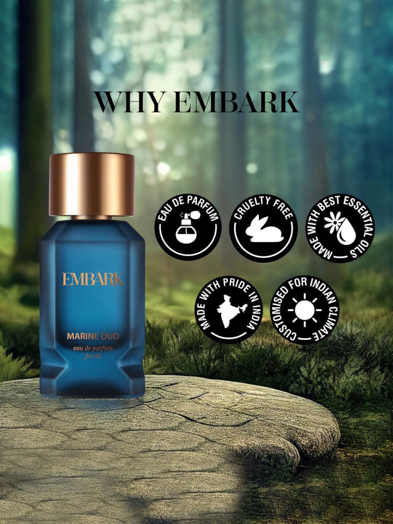 Embark Marine Oud Eau de Parfum - 100 ml