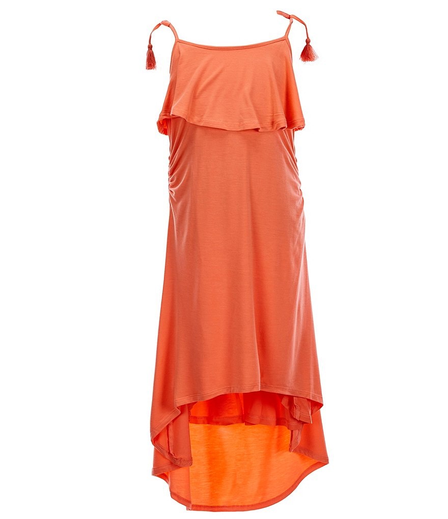 Habitual Big Girls 7-16 Hi-Low Dress Swimsuit Cover-Up