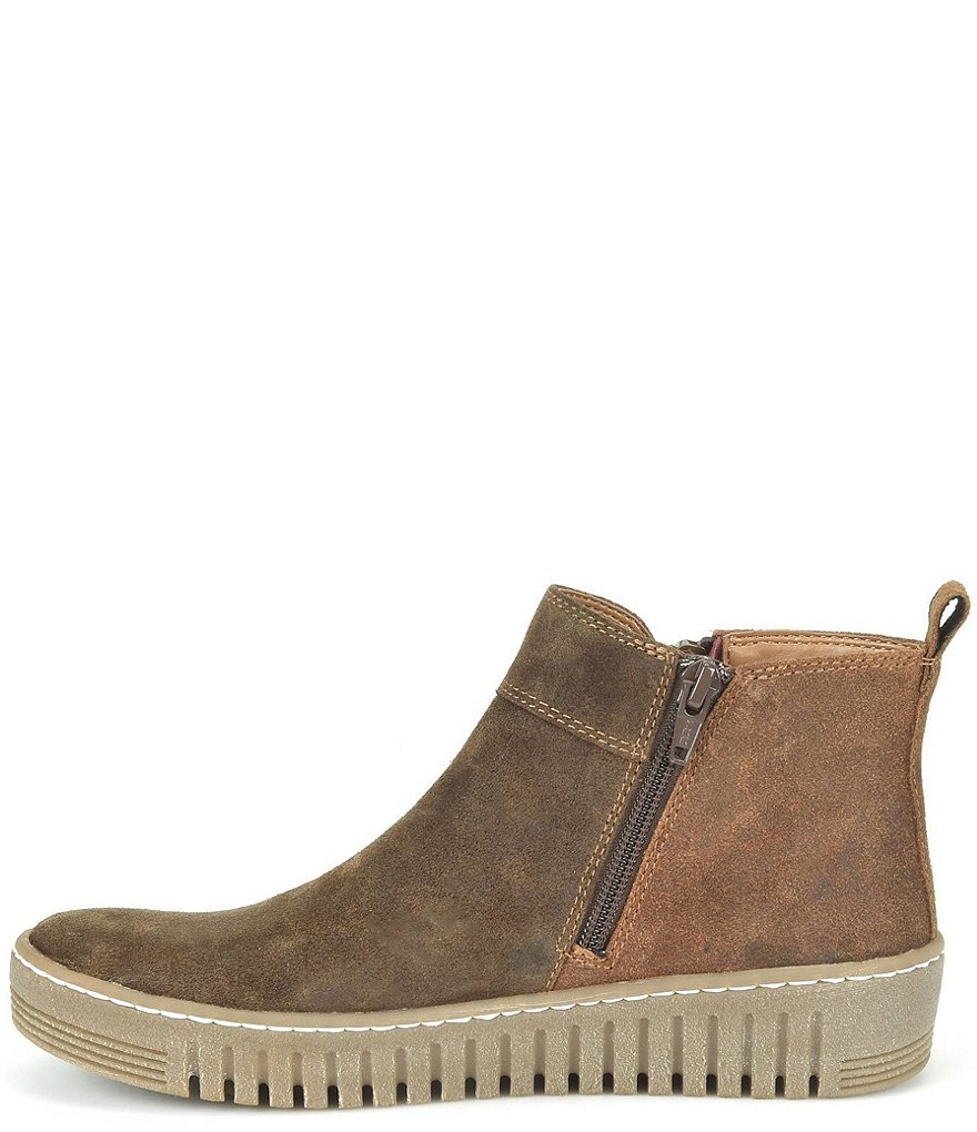 Comfortiva Hartwick Suede Leather High-Top Sneakers