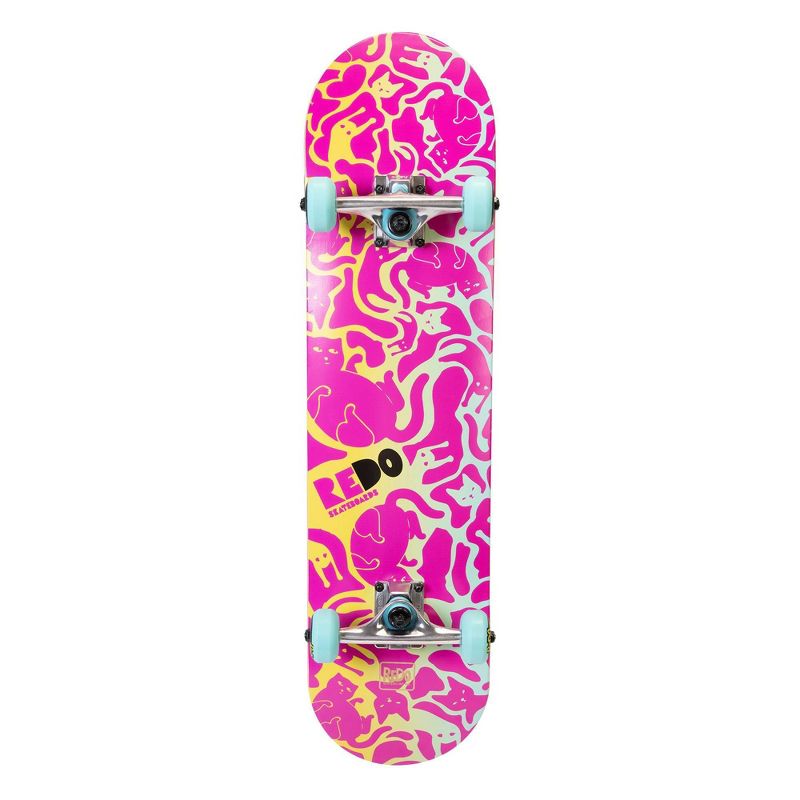 Kryptonics 23" Mini Fat Born Free Cruiser Board - White/Red/Blue