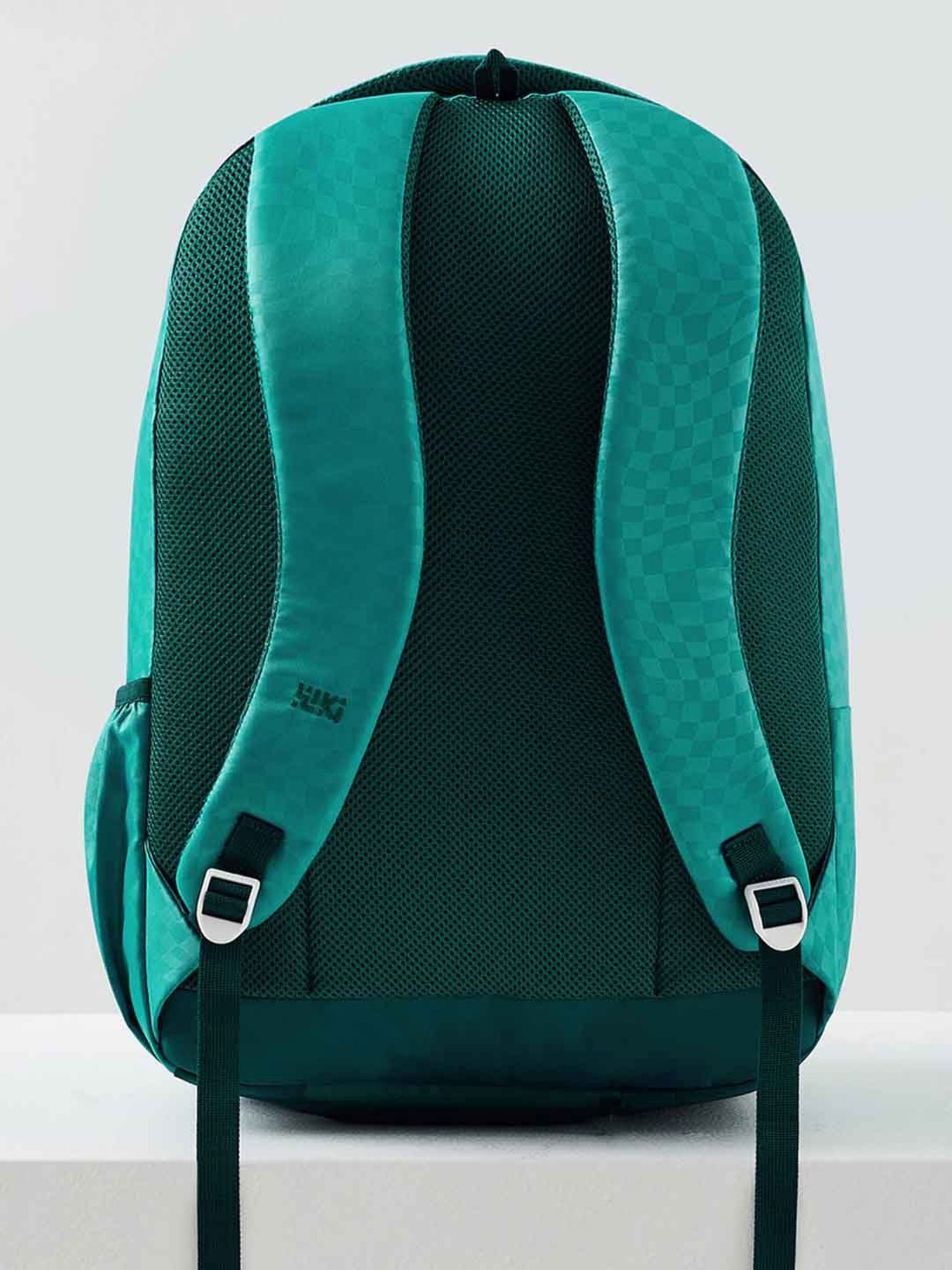 Wiki Back to School 6 Dark Green Polyester Printed Backpack - 47 Ltrs