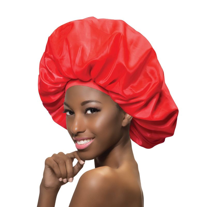 Annie Deluxe Jumbo Day and Night Cap - Red