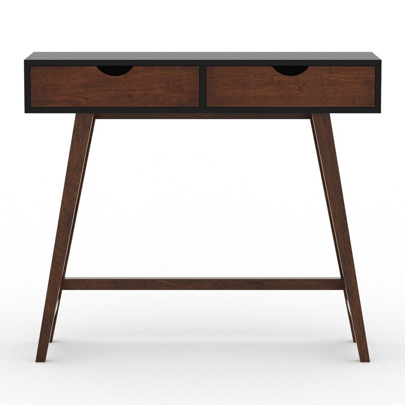 Aster 2 Drawer Micro Desk Brown - RST Brands