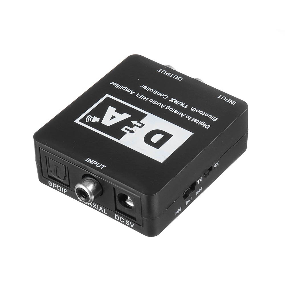 Optical Fiber Coaxial AUX bluetooth 5.0  Transceiver Adapter Lossless Audio Computer TV Amplifier Audio Box