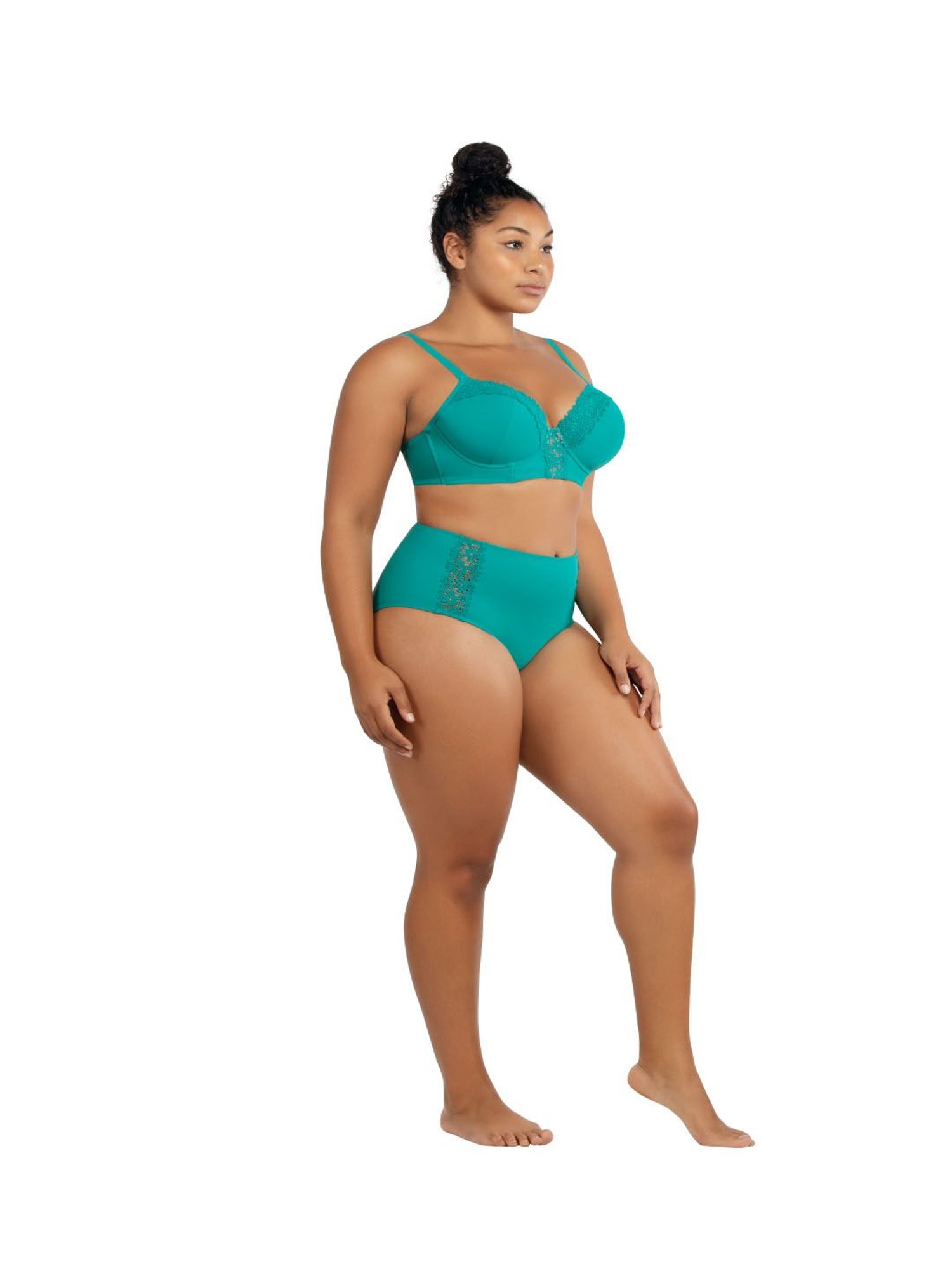 PARFAIT Dark Mint Demi Bikini Top