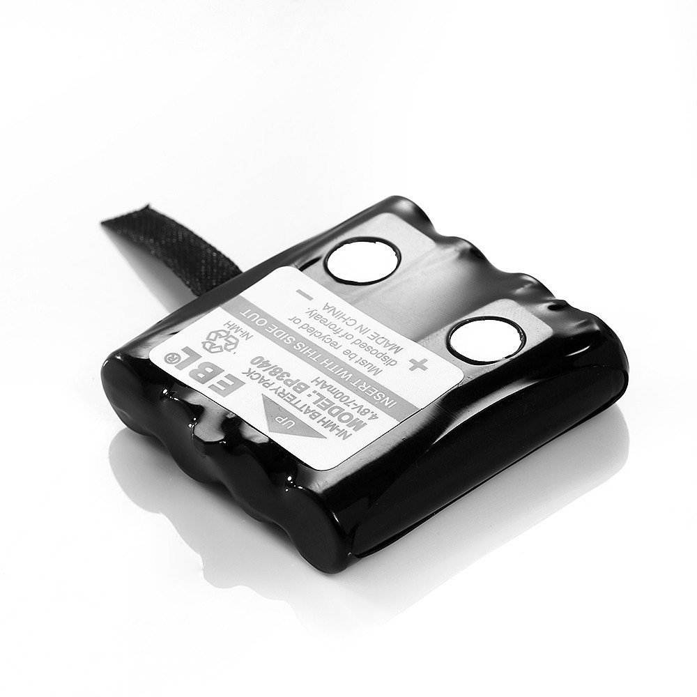 EBL 2 Pack Two-Way Radio Batteries Replacement Battery for Uniden BP-38 BP-39 BT-1013 BT-537 BP-40 FRS-008
