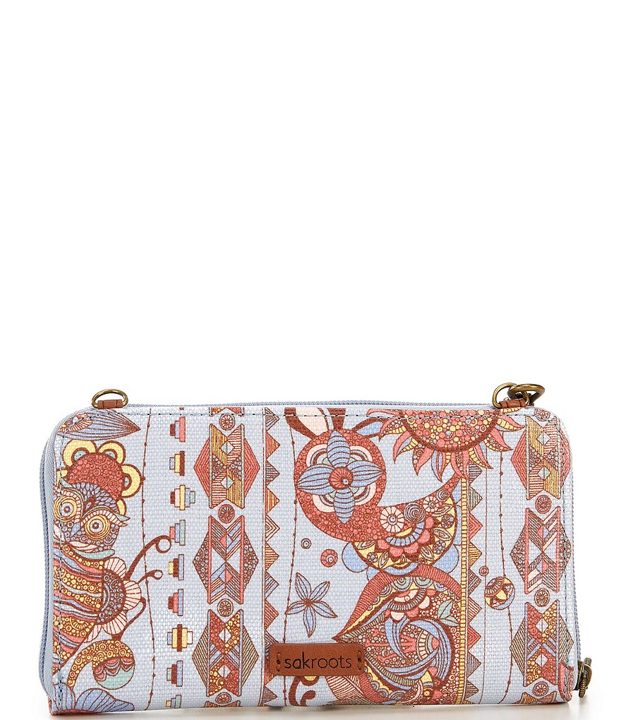 Etienne Aigner Adeline Signature Leather Wristlet Crossbody Bag