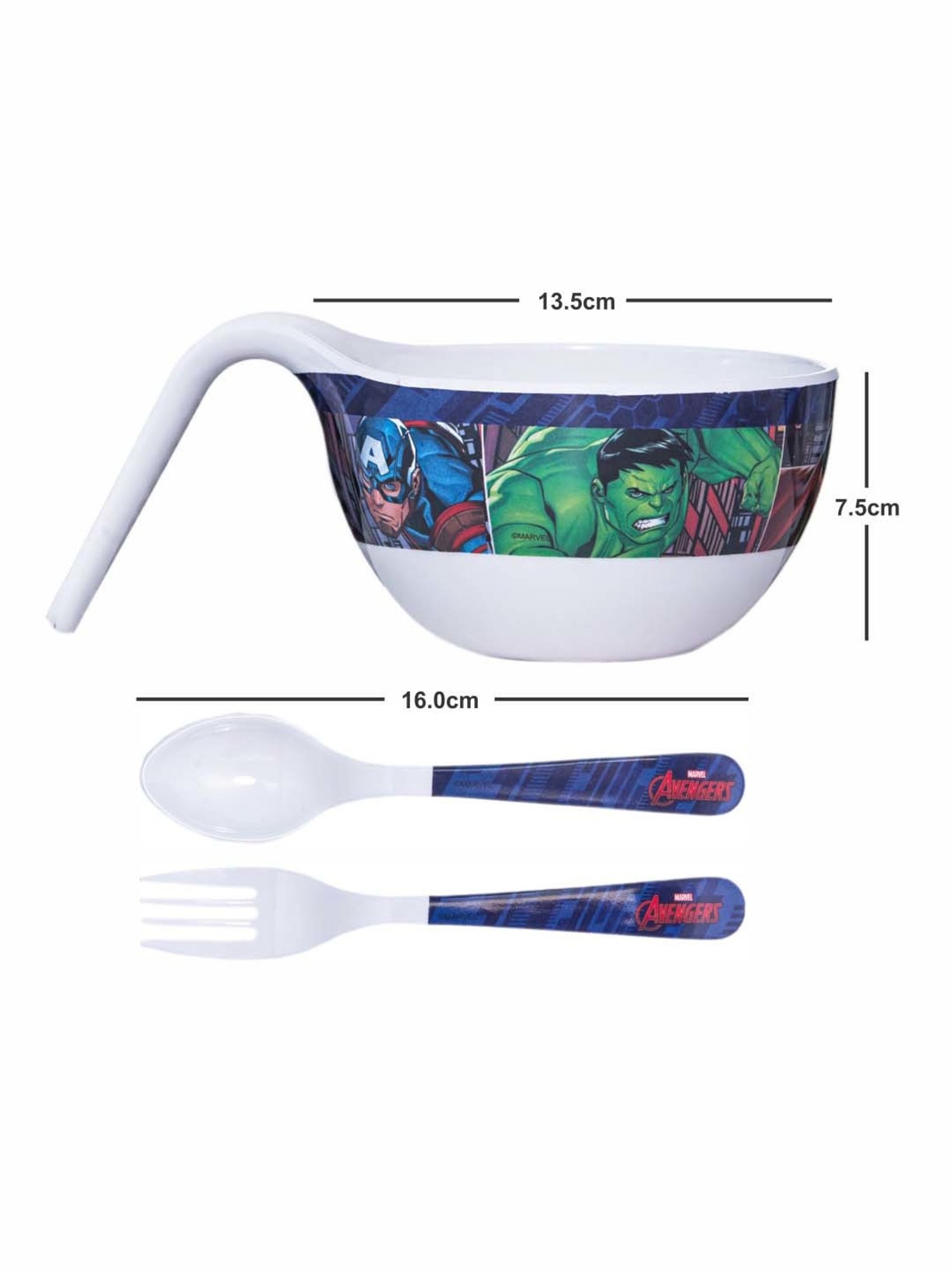 Servewell Avengers Melamine Maggie Bowl - Set of 3
