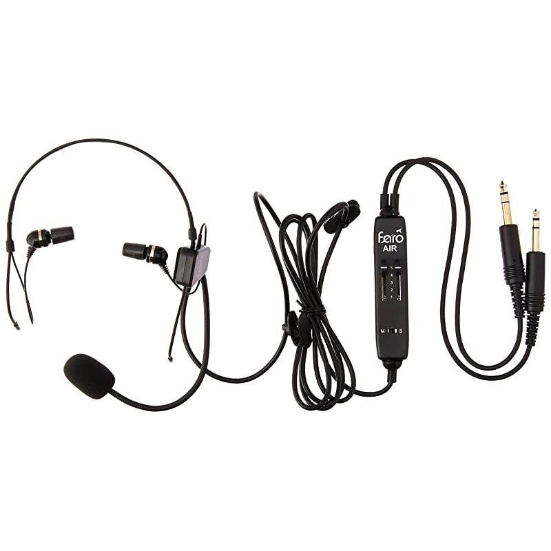 AIR in-Ear Aviation Headset Premium Pilot Headset - Compare with ClarityAloft