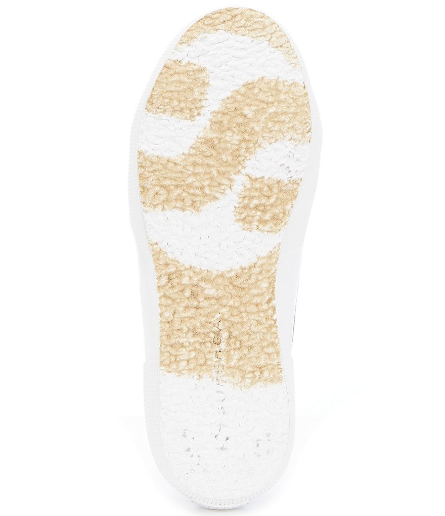 Superga 2750 Croc Embossed Lace-Up Sneakers