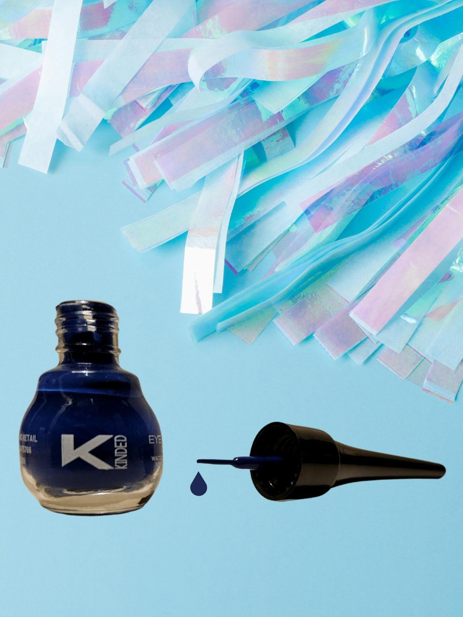 KINDED Liquid Eye Liner Royal Blue & Dapper Green Combo