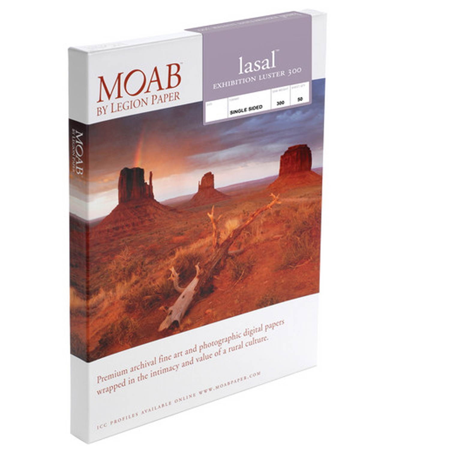 Moab Slickrock Metallic Pearl Inkjet Media 5x7in 50sh. #F01-SLP2605750