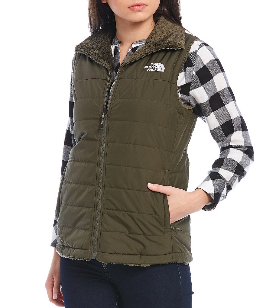 The North Face Mossbud Insulated Reversible Zip Front Vest