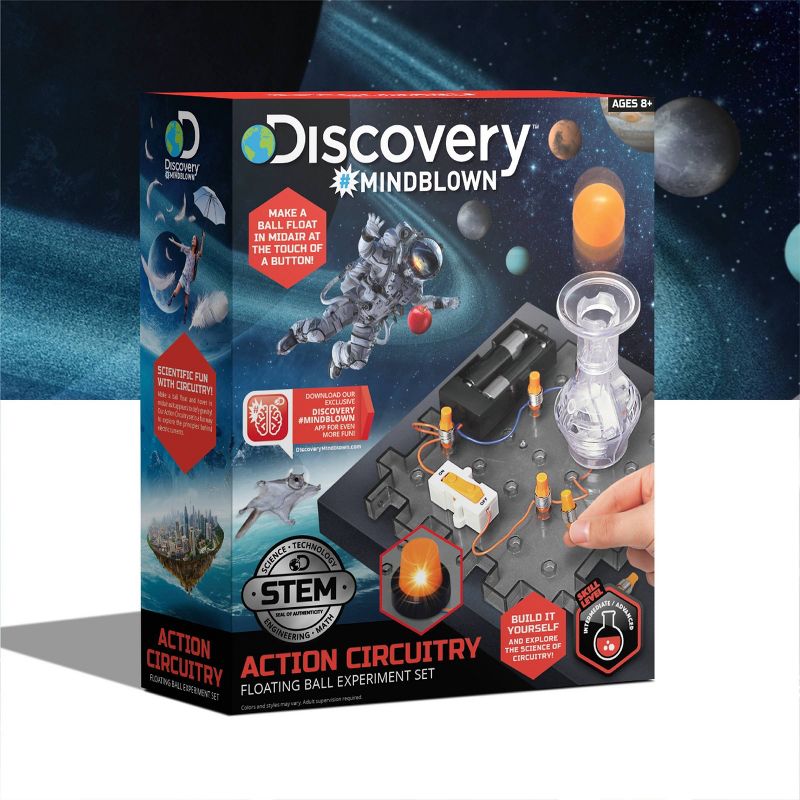 Discovery Kids Toy Circuitry Action Experiment Floating Ball Science Kit