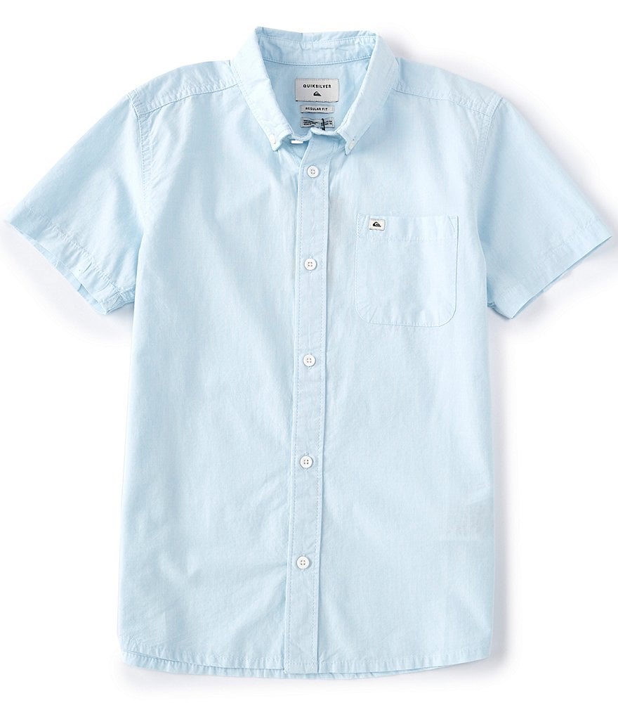 Quiksilver Big Boys 10-16 Short-Sleeve Winfall Woven Shirt