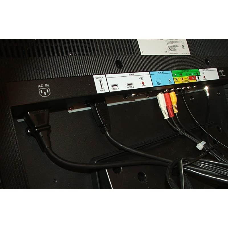 Amamax AC Power Cord Cable 3 Feet for VIZIO TV 3 Prong NEMA 515P to IEC 60320C13 UL Listed by