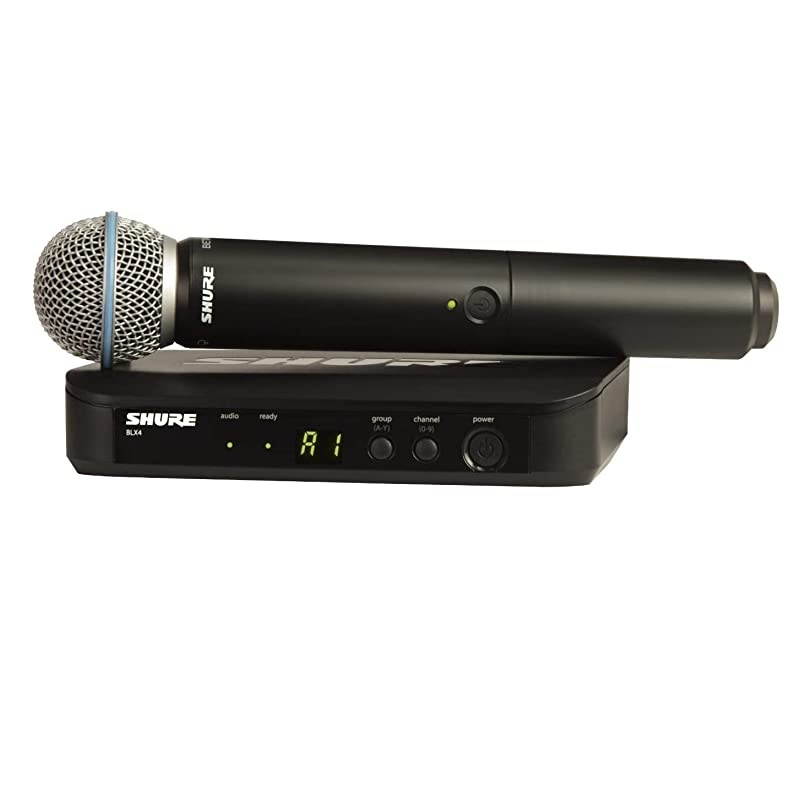 BLX24/B58 Wireless Microphone System with BETA 58A Handheld Vocal Mic