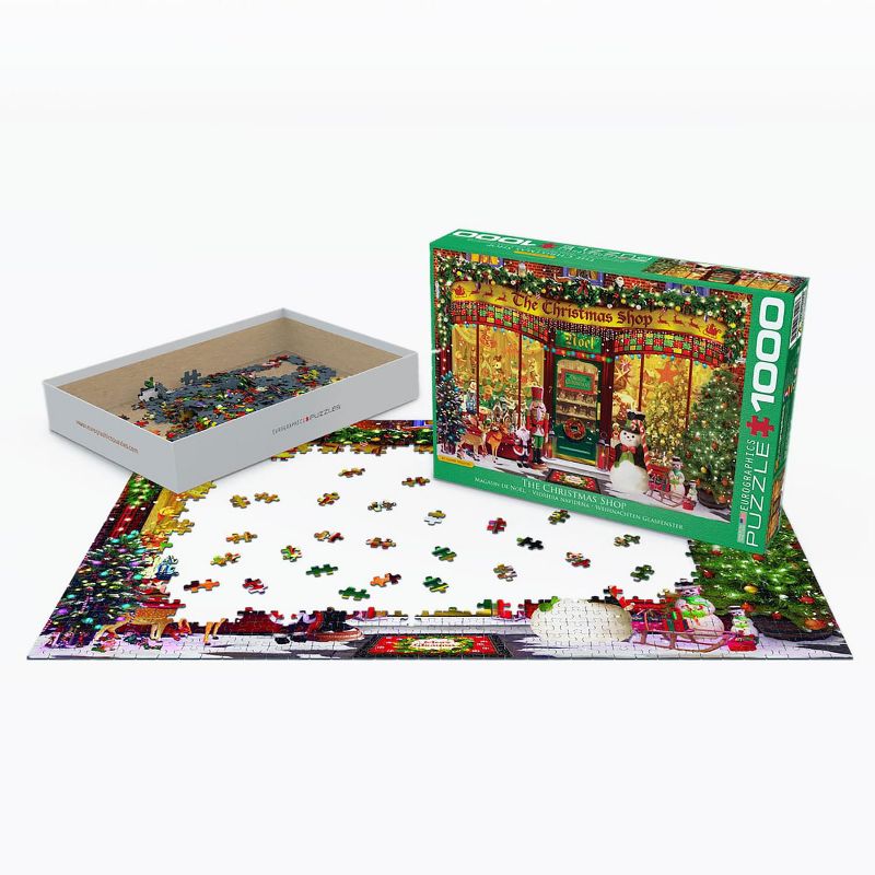 Eurographics Inc. The Christmas Shop by Garry Walton 1000 Piece Jigsaw Puzzle