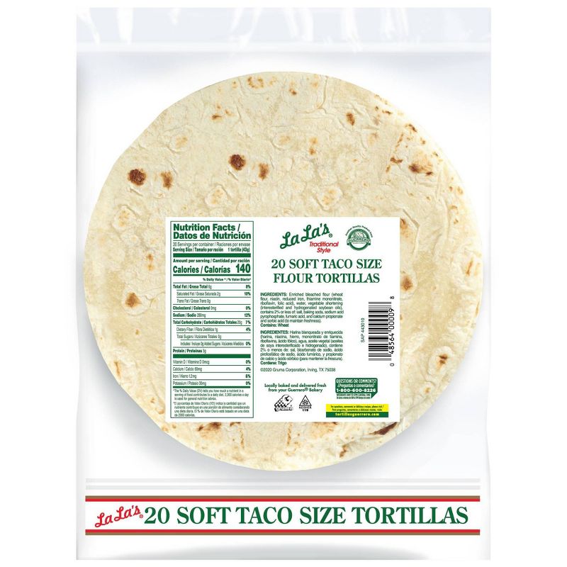Guerrero Gluten Free White Corn Tortillas - 25oz/30ct