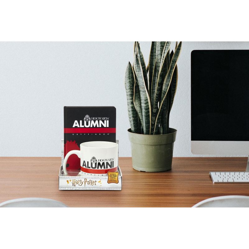 Seven20 Harry Potter Gryffindor Hogwarts Alumni 2-Piece Gift Set | Journal & Mug