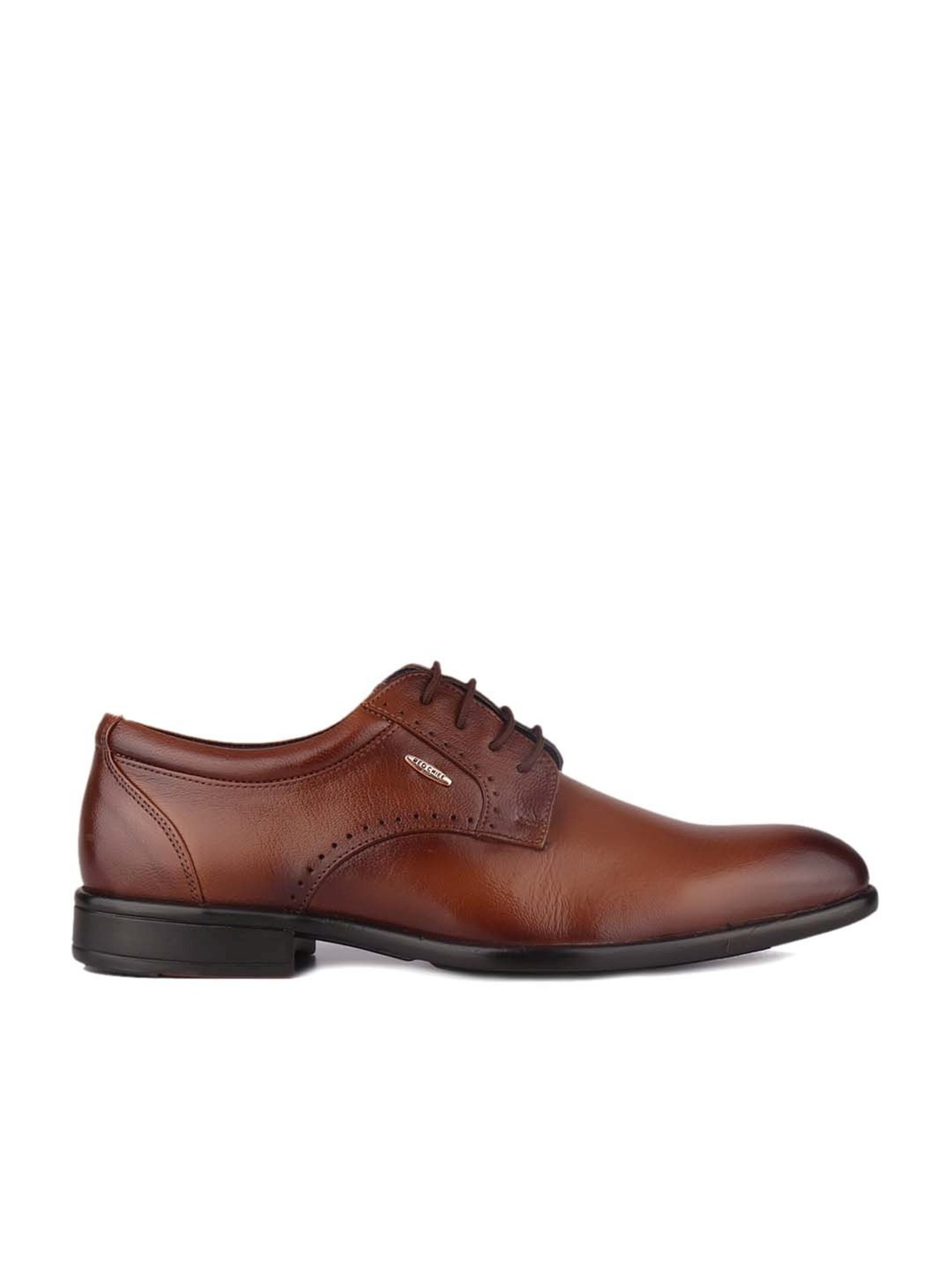 Red Chief Men's Tan Derby Shoes