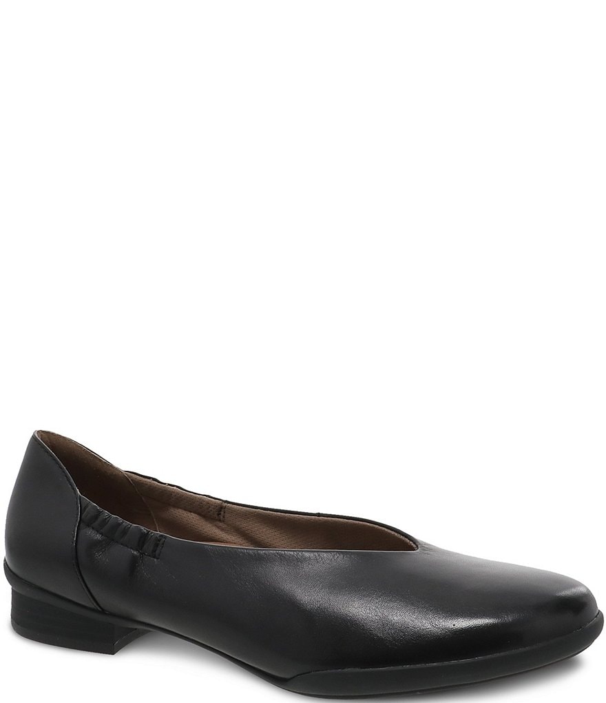 Dansko Kira Leather Slip On Loafers
