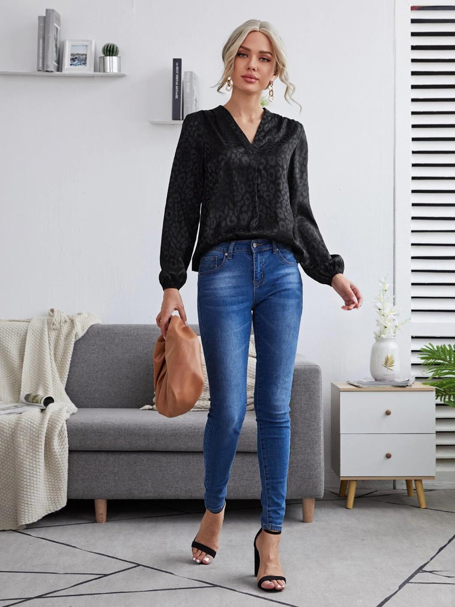 Kotty Black Printed Top