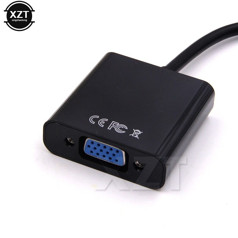 Hot HDMI to VGA Adapter Digital to Analog Audio Video Converter Male to Female Converter Adapter For PC Laptop For 1080P HDTV