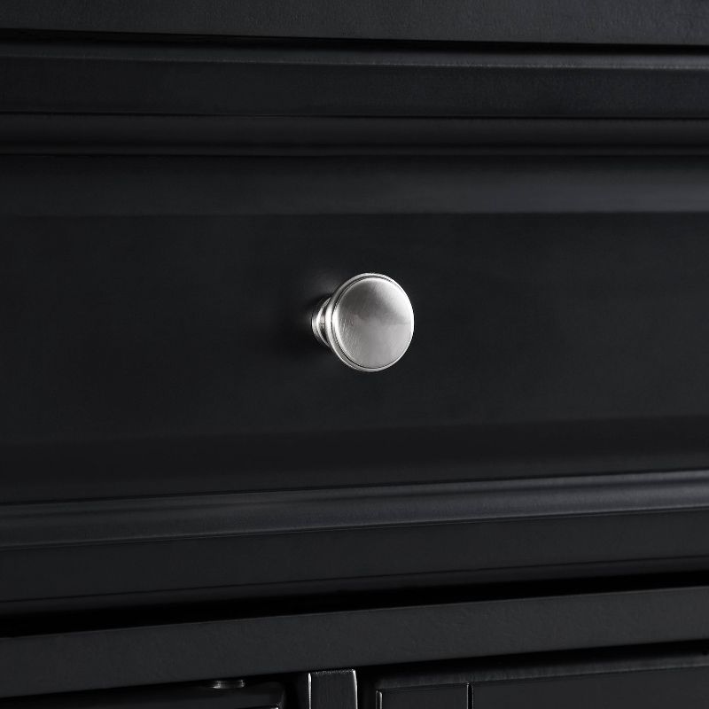 Sunrise Kitchen Island with American Maple Top White/Natural - Flora Home