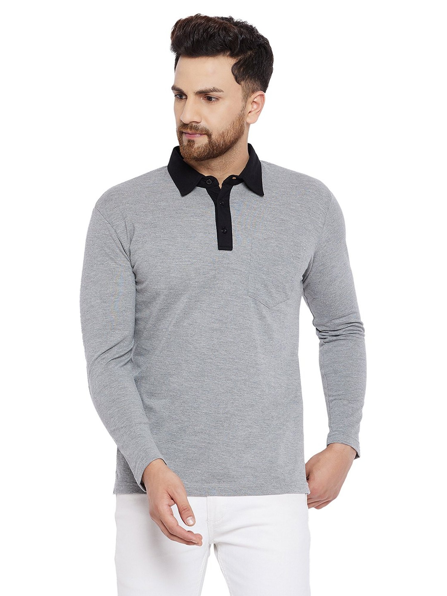 Hypernation Grey Crew T-Shirt