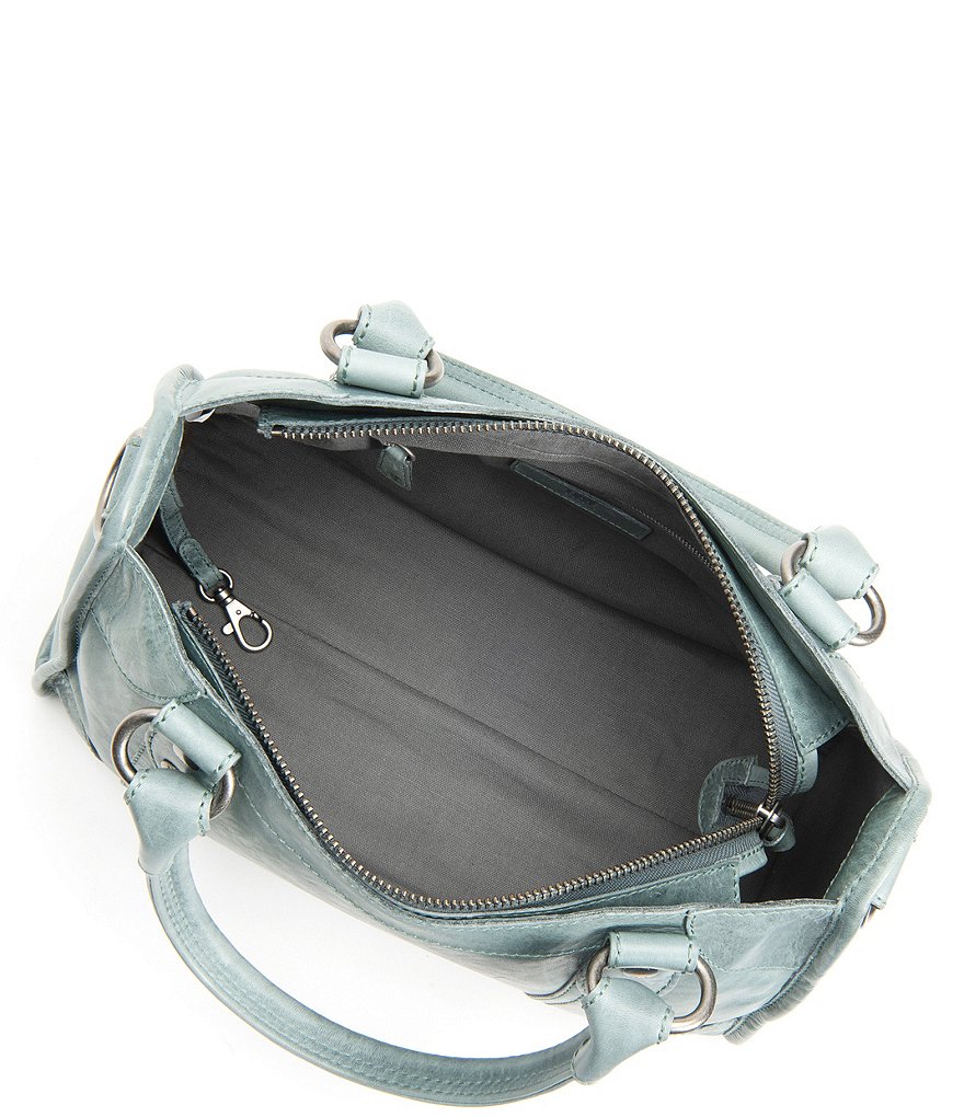 Frye Melissa Washed Leather Satchel Bag