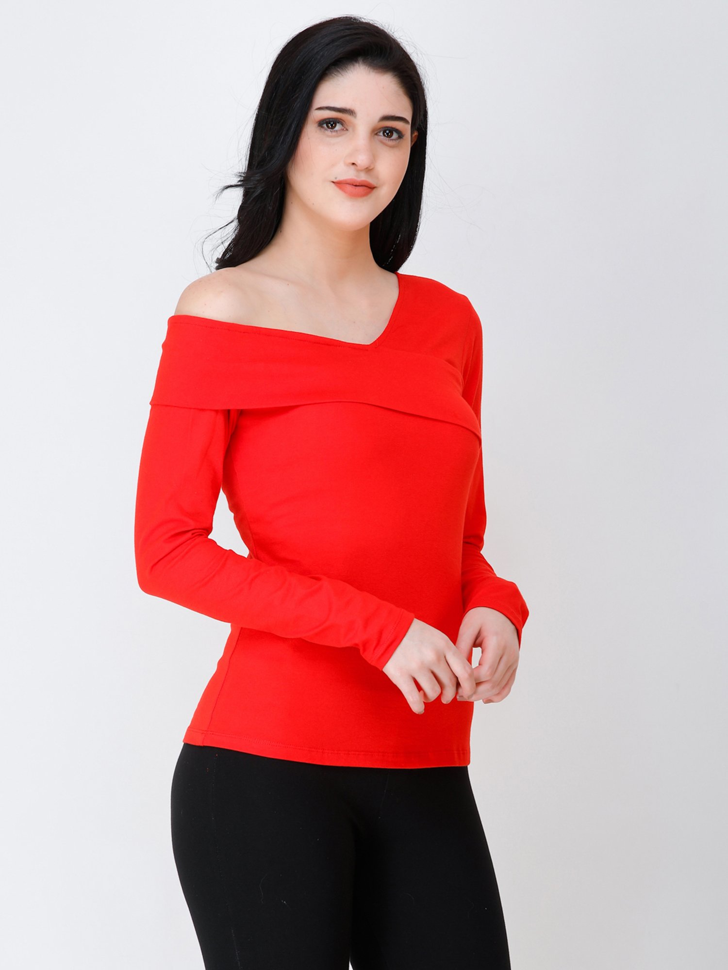 Scorpius Red Regular Fit Top