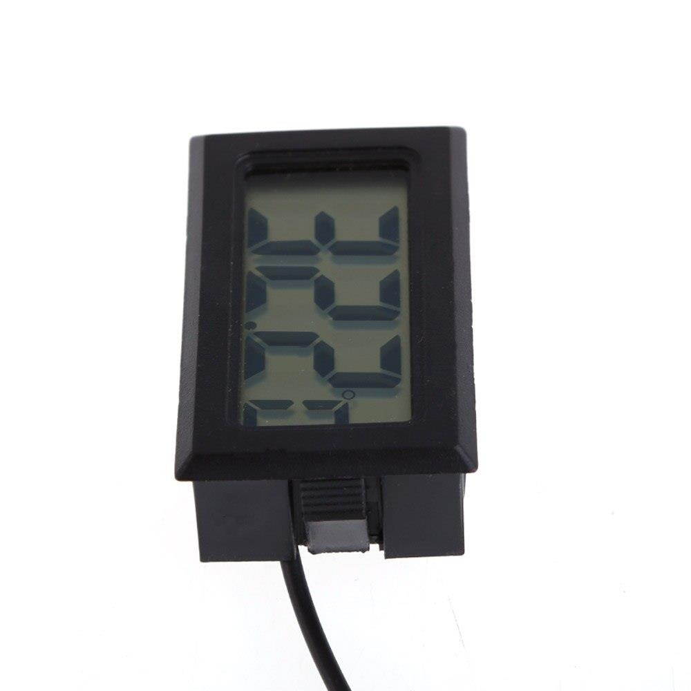 New LCD Digital Fridge Freezer Thermometer Temperature Meter Gauge built-in Batteries For fridges outside of house Windows Cars