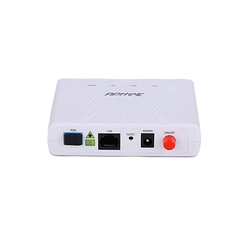 GPON ONU Modem Fiber Optic GPON Port + LAN Port + Reset + Power PortAPT210G