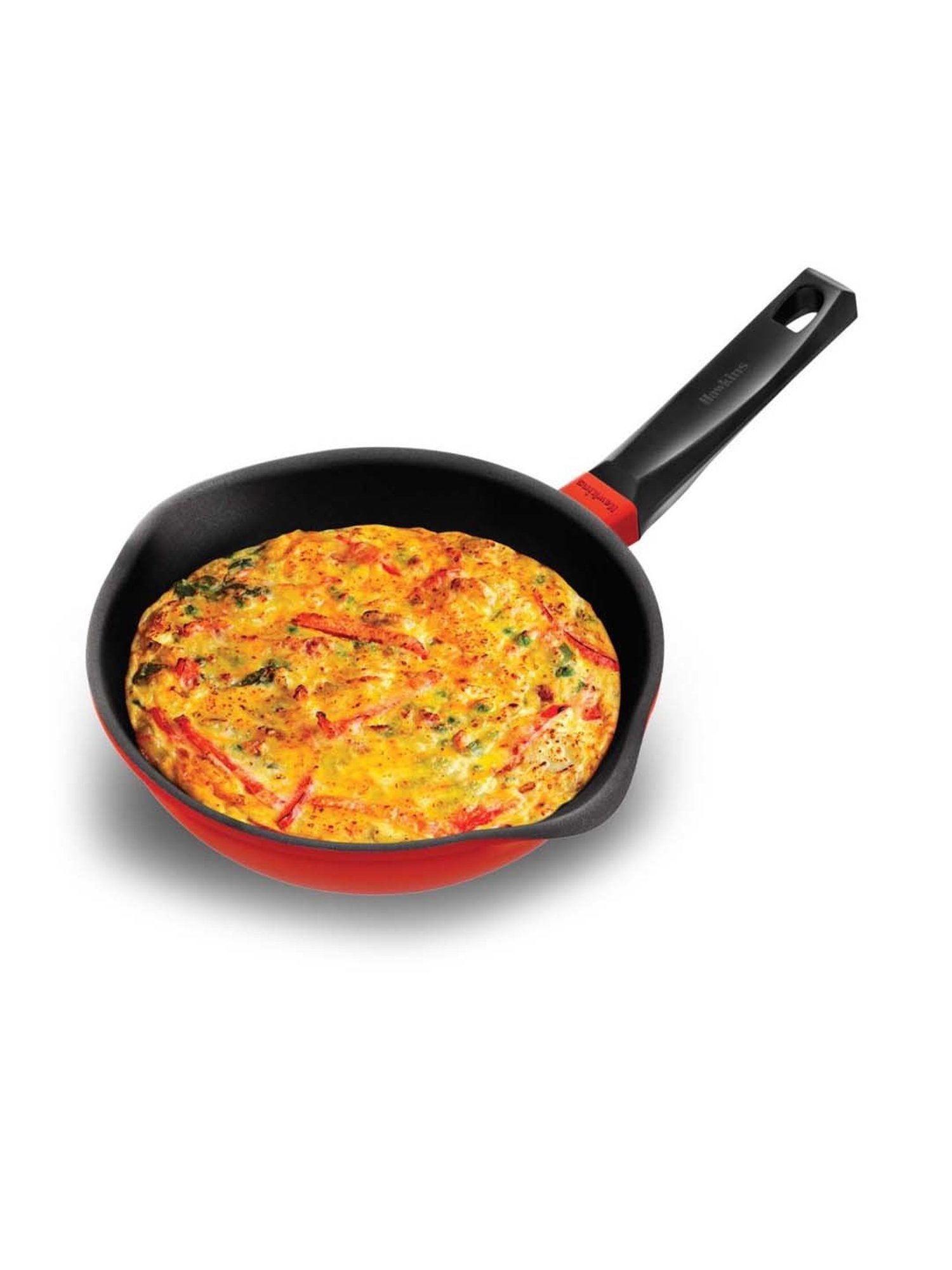 Hawkins Die-Cast Red Aluminium 22 cm Gas Compatible Frying Pan (1 L) - Set of 1