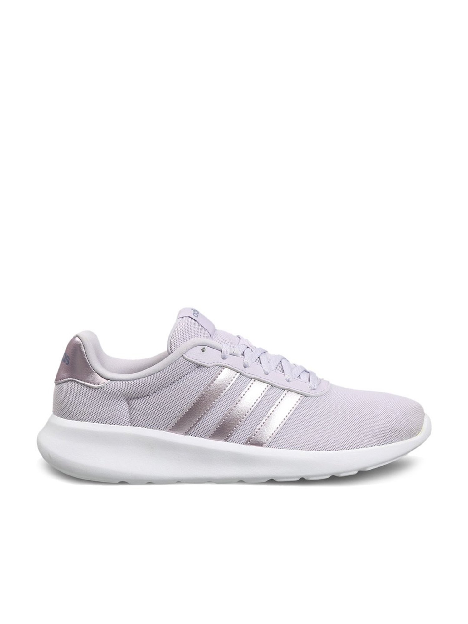 Adidas Women's LITE RACER 3.0 Off White Running Shoes