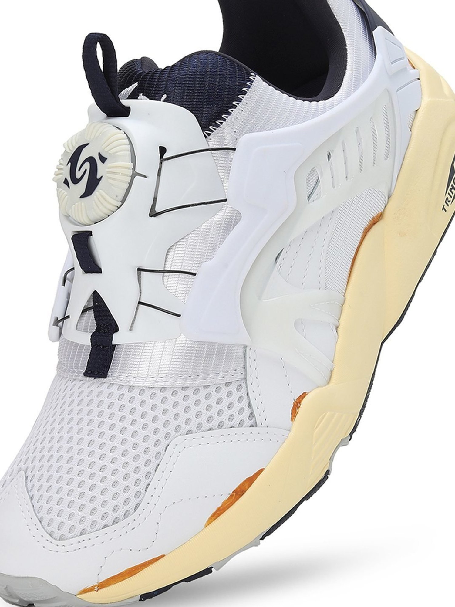Puma Men's Disc Blaze The Never Worn II White Casual Sneakers