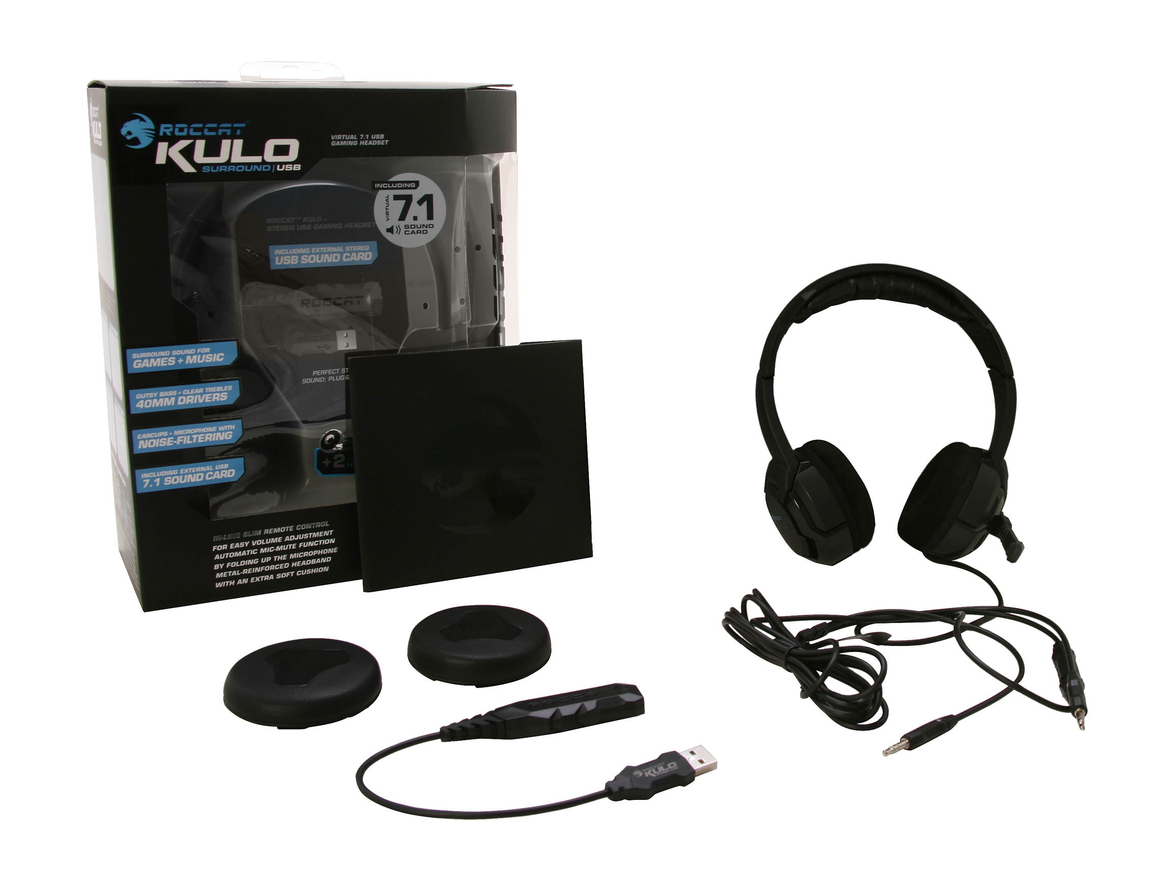 ROCCAT Kulo Virtual 7.1 USB Gaming Headset