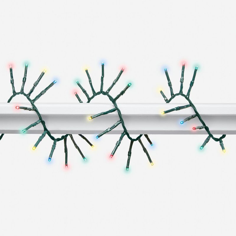 Christmas Garland String Lights 150ct LED Multicolored with Green Wire - Wondershop™