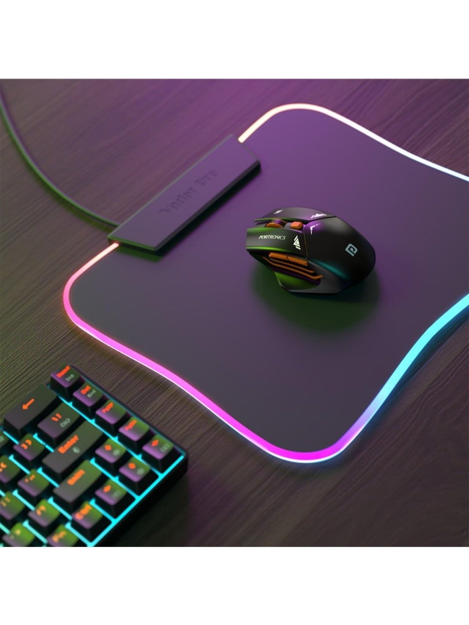 Portronics Vader Pro Wireless Gaming Mouse (Midnight Black)