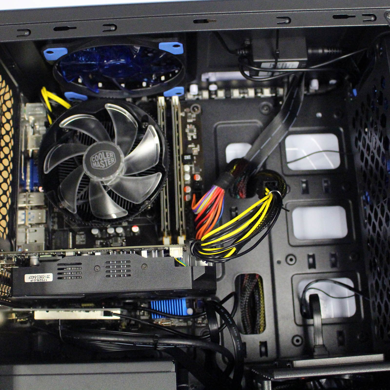 Custom RGB DIY Intel Gaming PC i7-3770 Quad Core 3.4Ghz 16GB Crucial Ballistix DDR3 RAM 500GB SSD 2TB HD GeForce GTX 1060 3GB HDMI WiFi LG DVDRW Windows 10 Pro