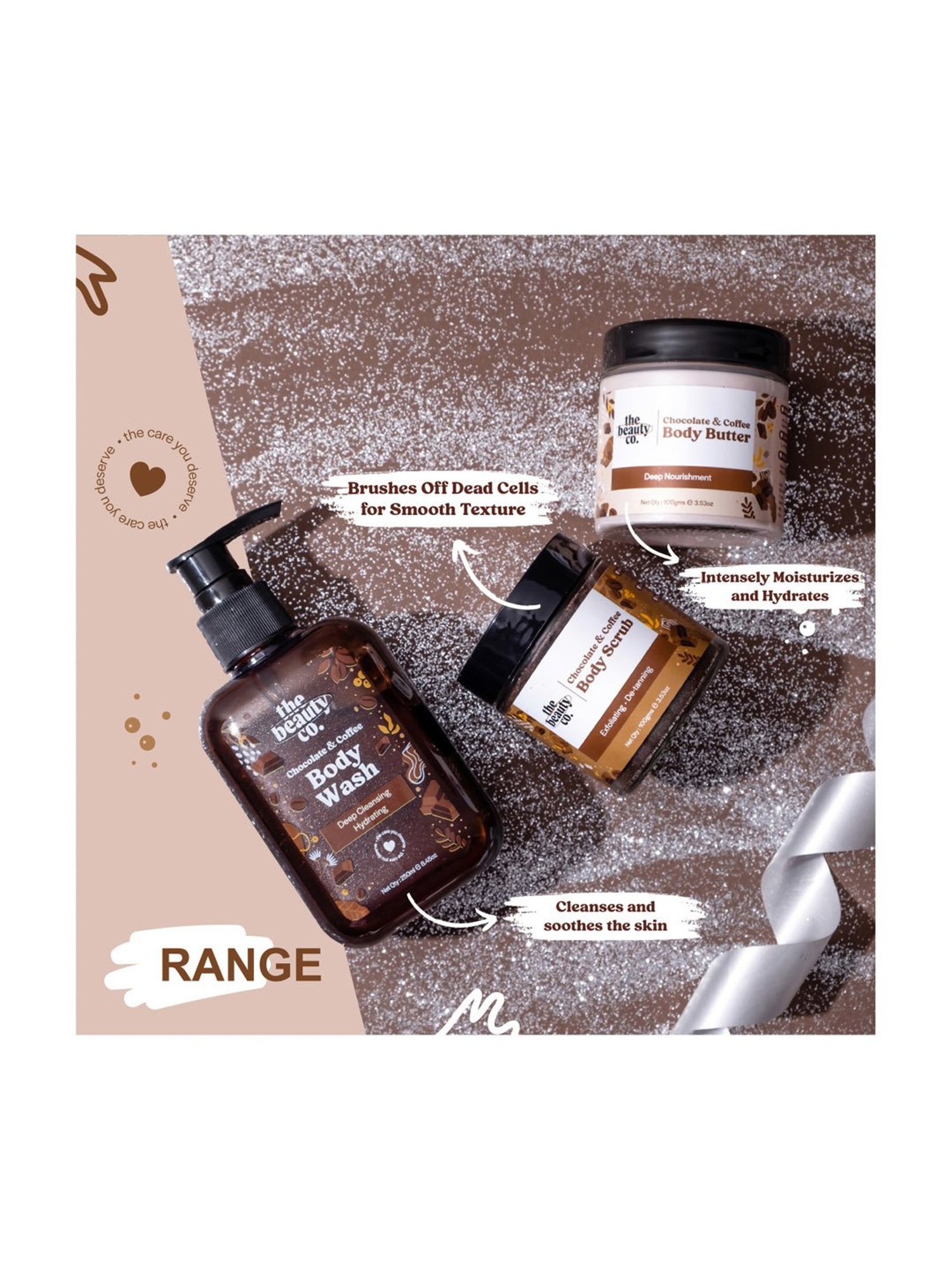 The Beauty Co. Chocolate Coffee Body Wash - 250 ml