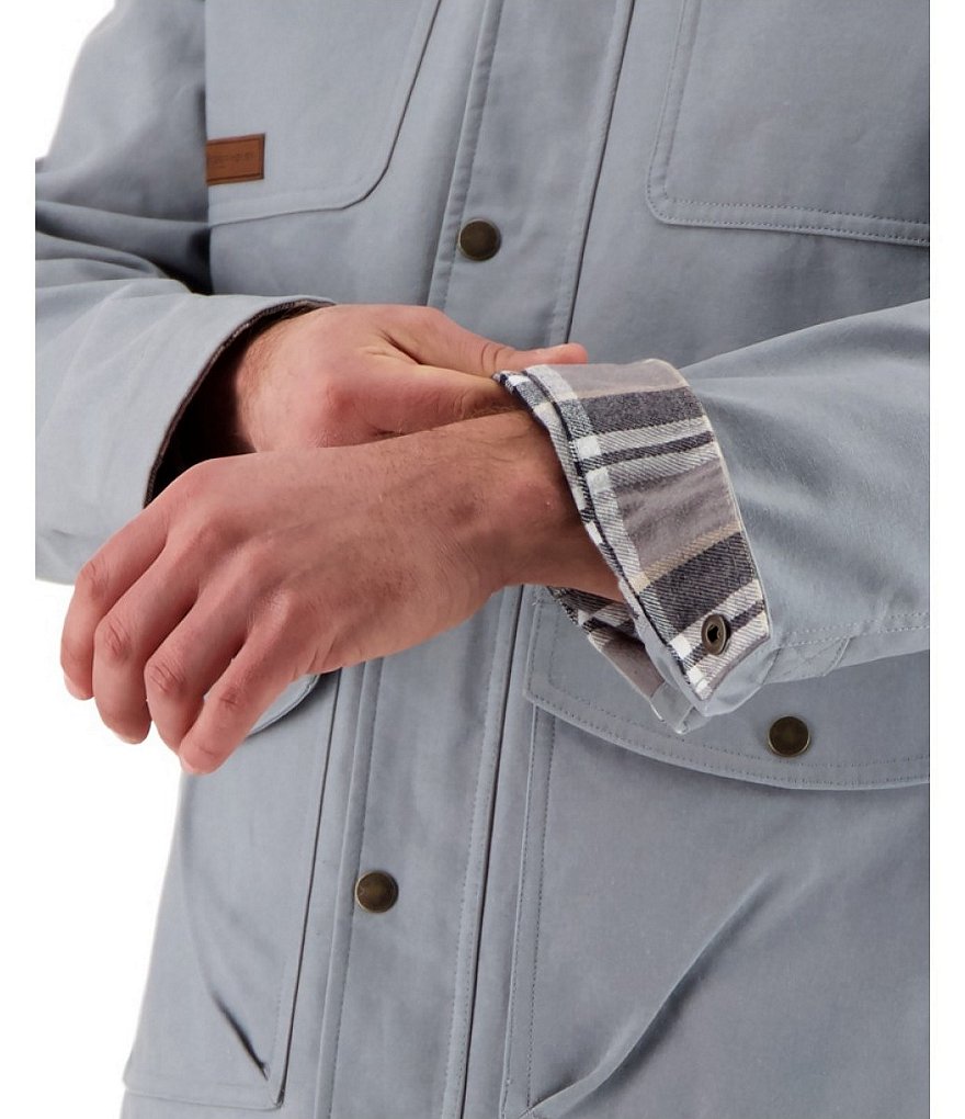 Obermeyer Oliver Waxed Cotton Flannel lined Jacket