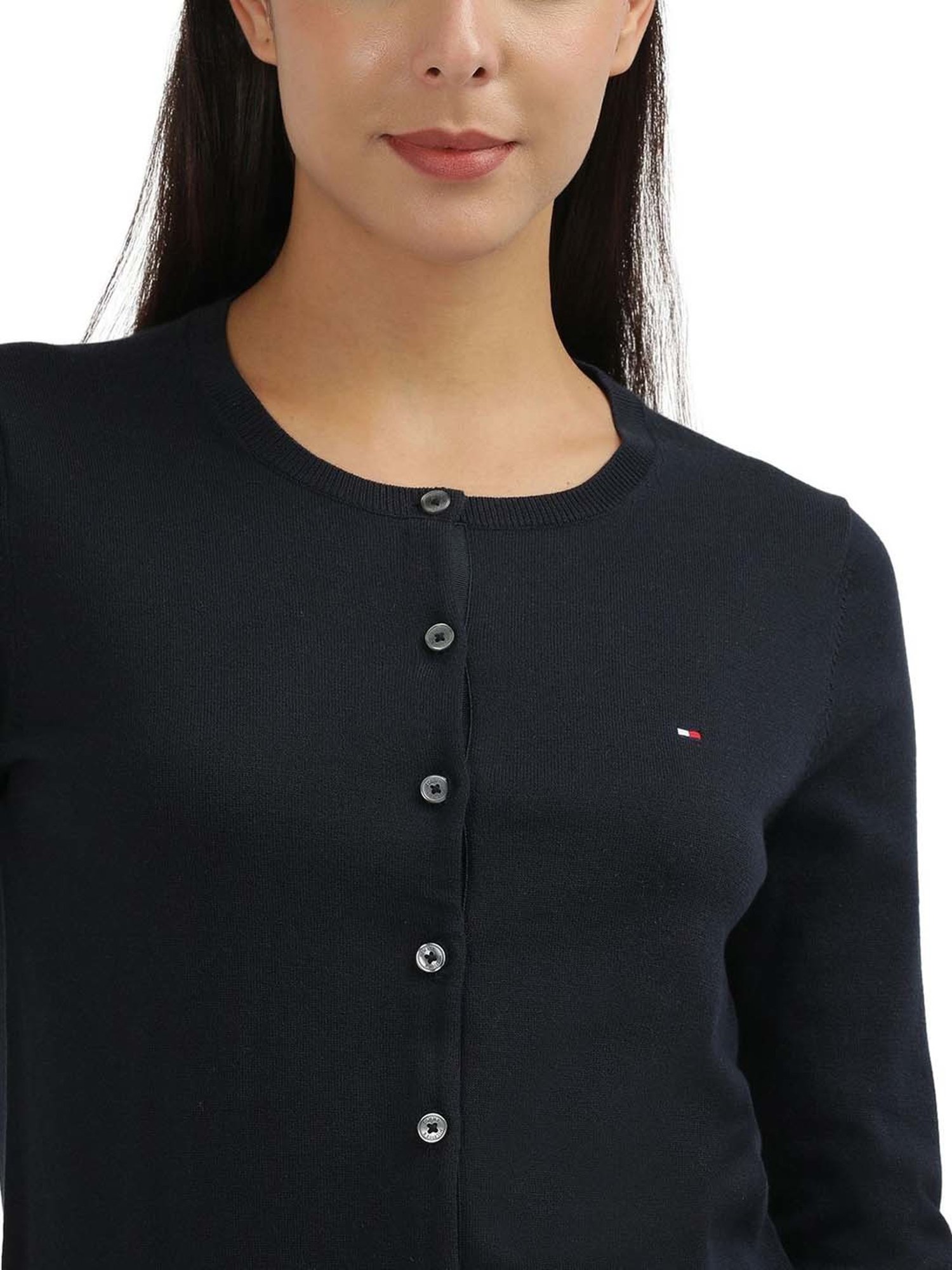 Tommy Hilfiger Navy Regular Fit Cardigan