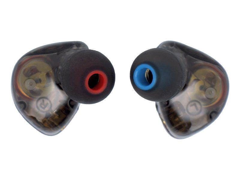 ApeSonic Rain-JET (In Ear Earbuds): Hybrid Balanced Armature & Dynamic Drivers, High Resolution, Synthetic Resin Shell, MMCX Connect - Cable Changeable, Hi-Fi & Premium Sound, Black Marble Color