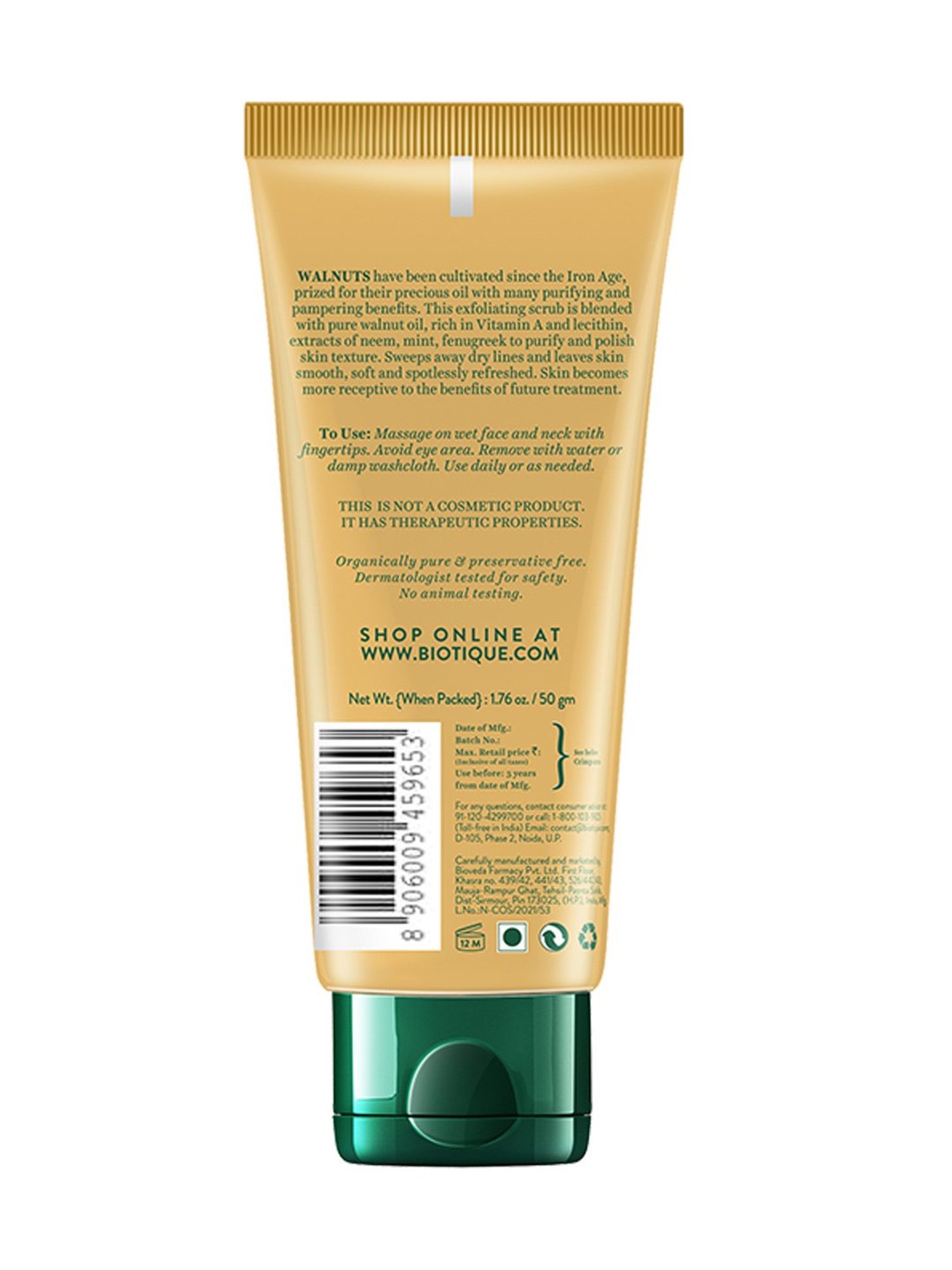 SADHEV The Art Of Ayurveda Ayurvedic Face Scrub - 15 gm