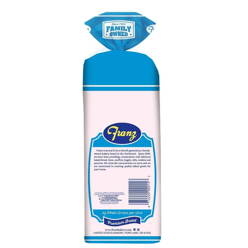 Franz Whole Grain White Bread - 22.5oz