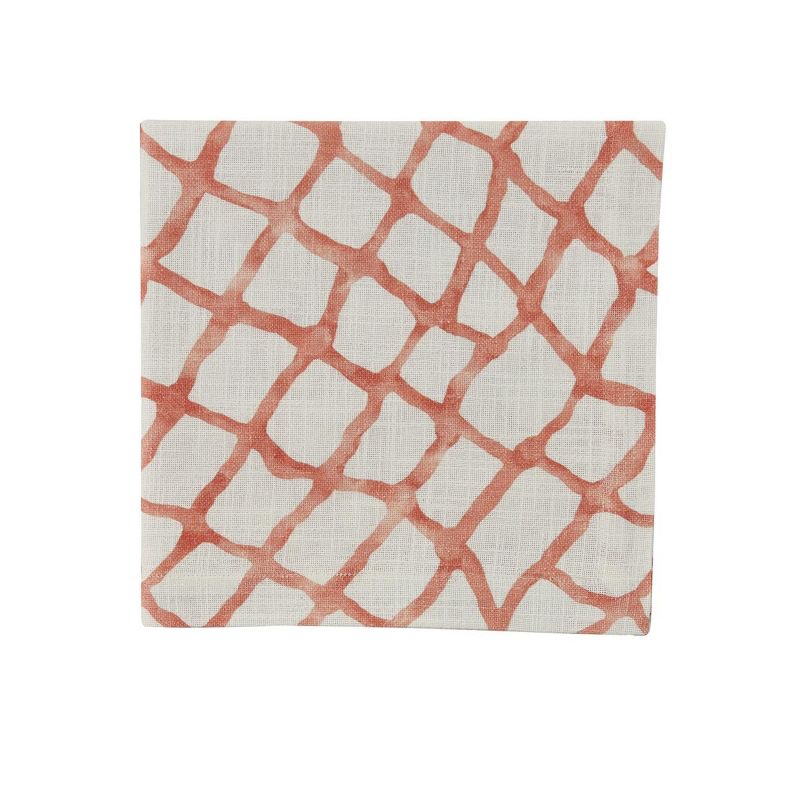 Split P Seaview Napkin Set - Coral