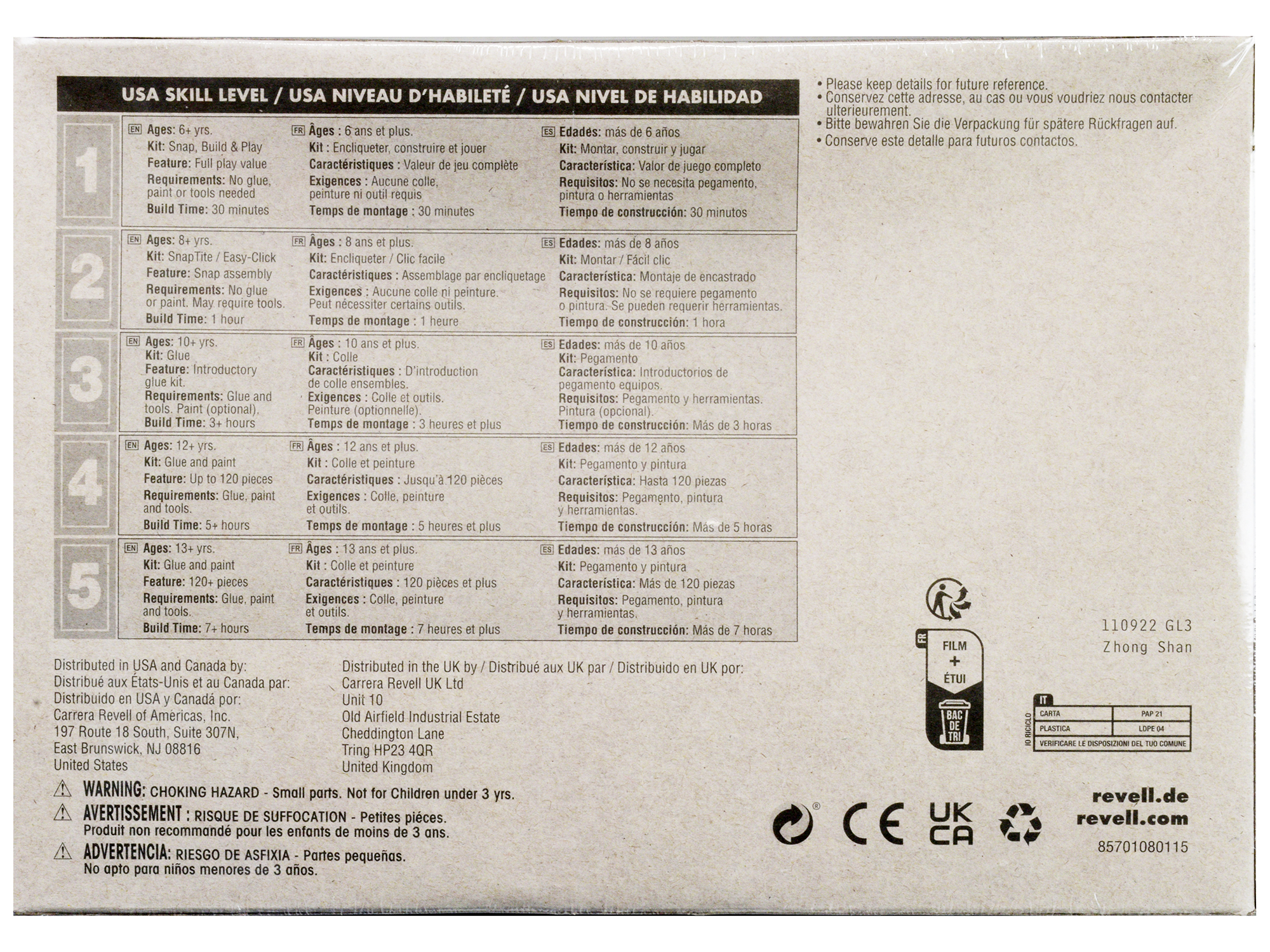 Skill 2 Model Kit 1960 Chevrolet Corvette 7-in-1 Kit 1/25 Scale Model by MPC