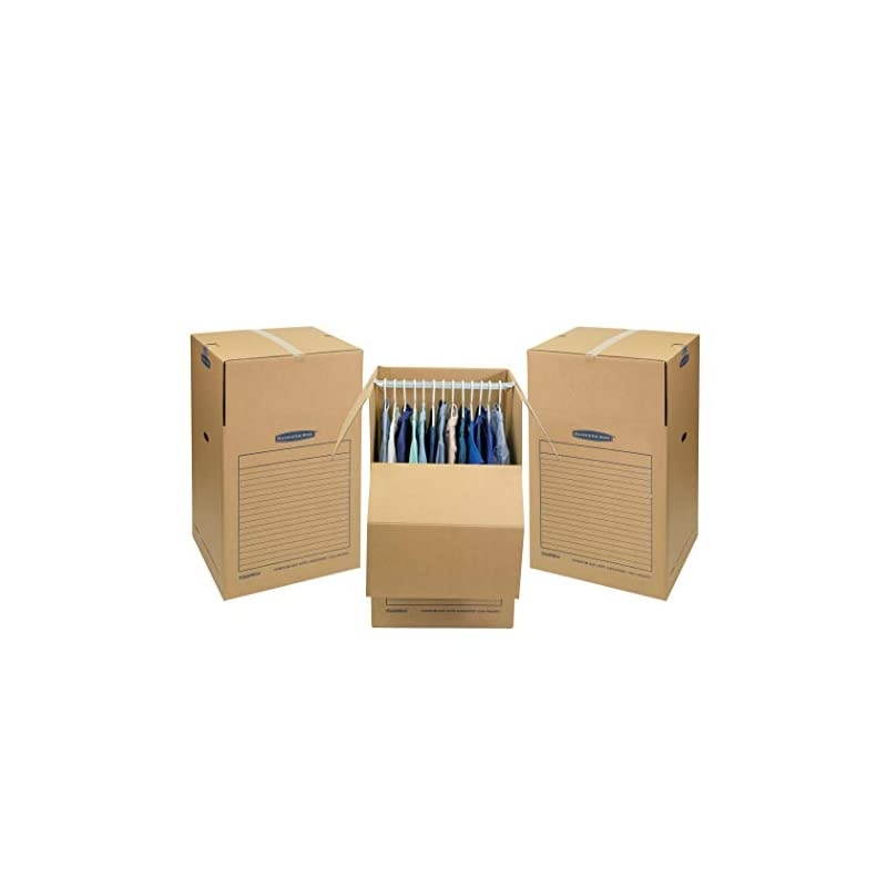 2-Pack SmoothMove Wardrobe Box Large, 3 Pack (8811001)